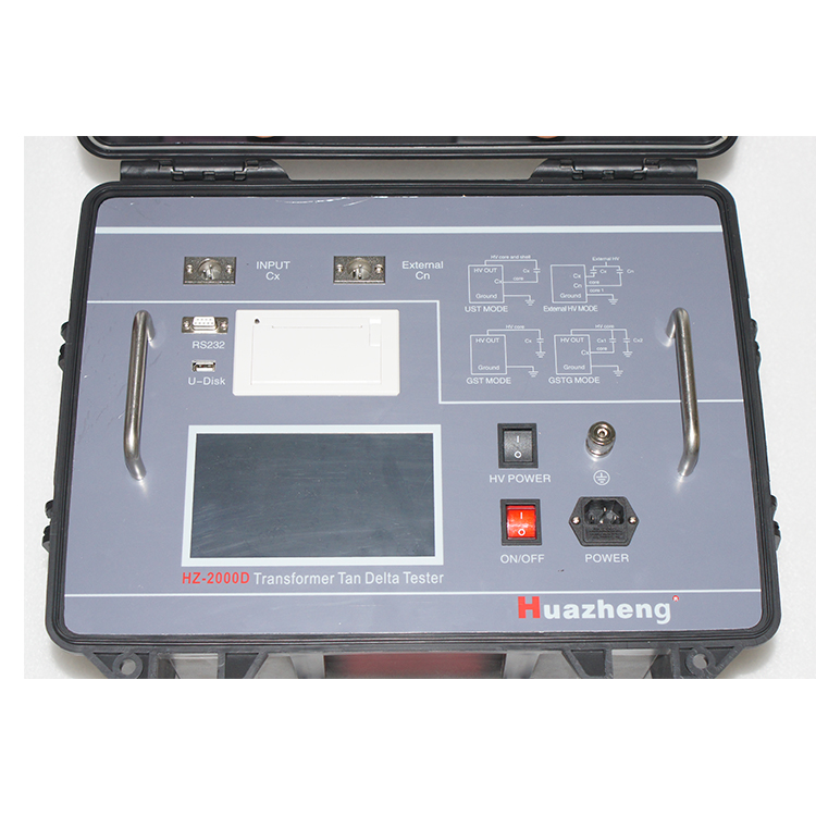 HZ-2000D變壓器介損測試儀 變壓器介質(zhì)損耗測試儀價格 變頻抗干擾介損儀