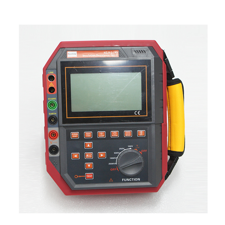 HZJY-2.5KV 絕緣電阻測試儀